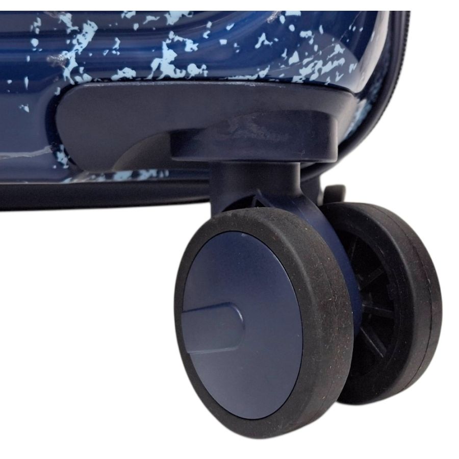 Чемодан большой Madisson Snowball 65203 L 76x49x30 см поликарбонат Сине-голубой