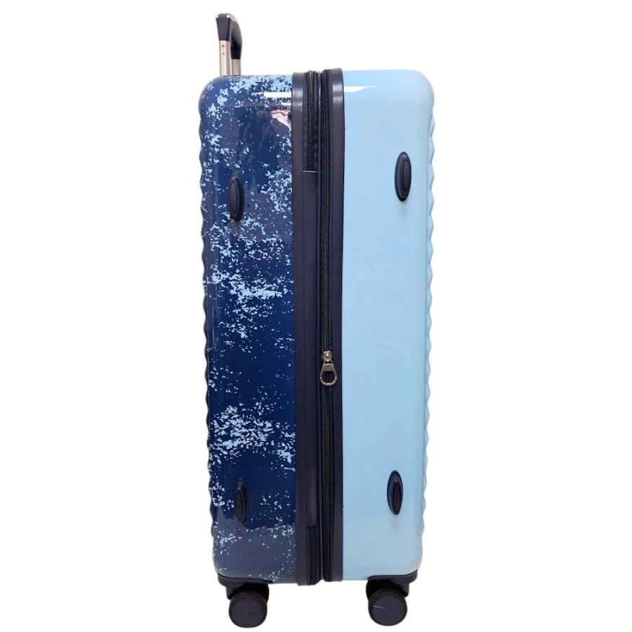 Чемодан большой Madisson Snowball 65203 L 76x49x30 см поликарбонат Сине-голубой