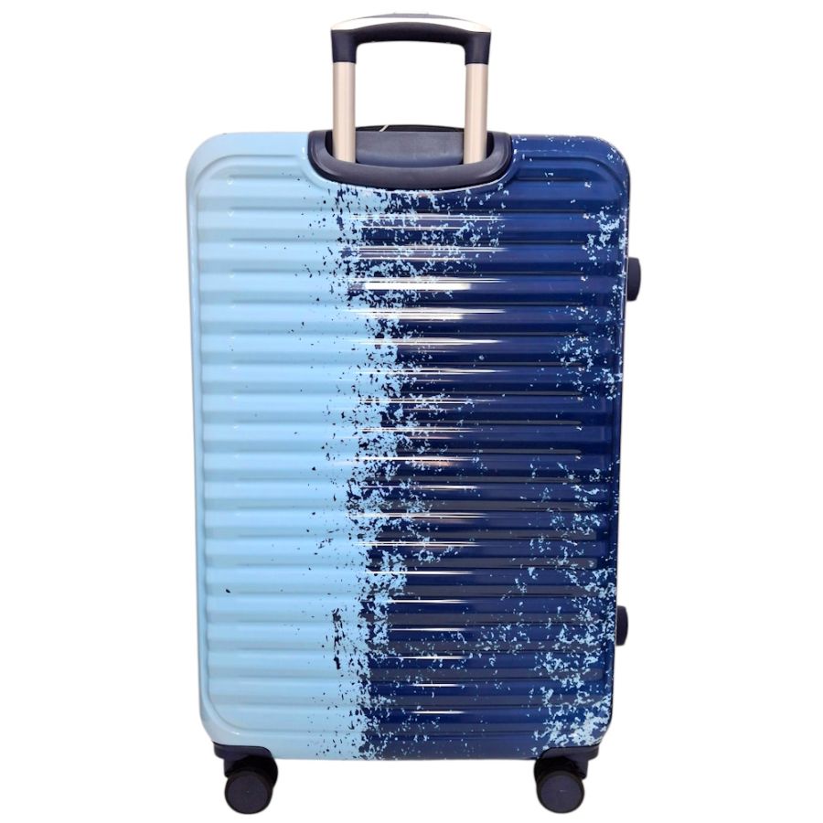 Чемодан большой Madisson Snowball 65203 L 76x49x30 см поликарбонат Сине-голубой