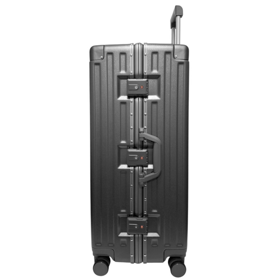 Чемодан большой L Madisson Snowball 66503 L 74x49x31 см 100% поликарбонат на защелках Серый