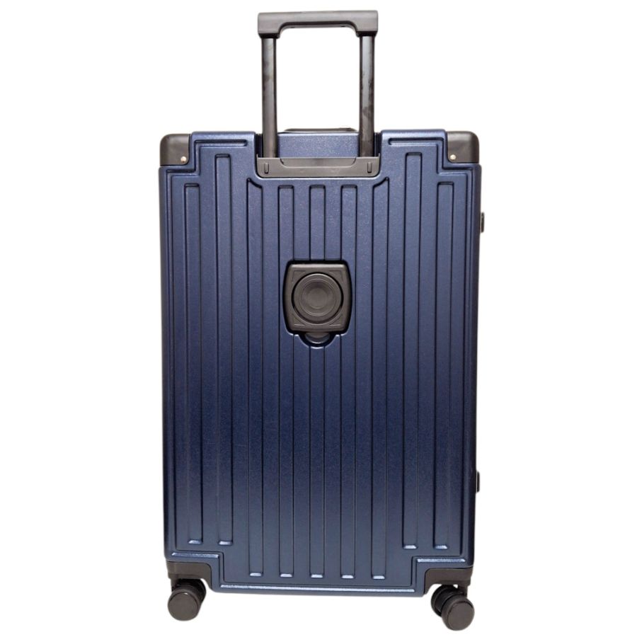 Чемодан большой L Madisson Snowball 66503 L 74x49x31 см 100% поликарбонат на защелках Темно-синий