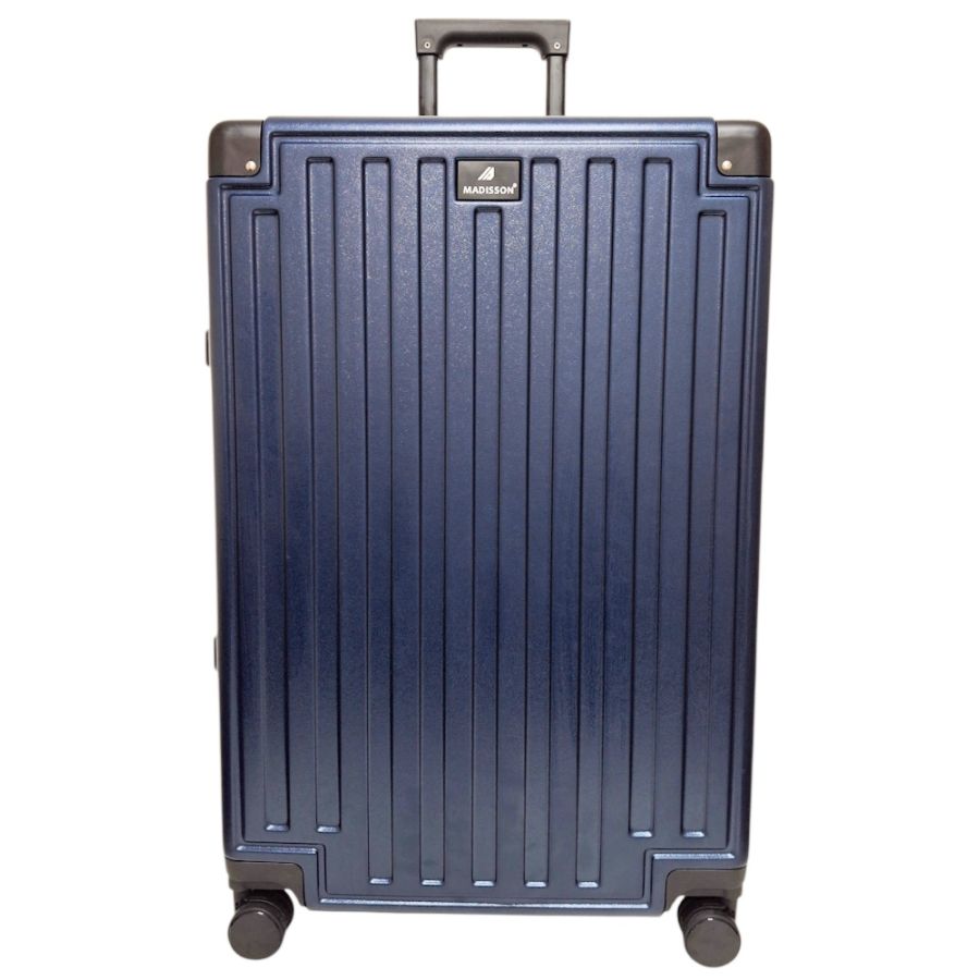 Чемодан большой L Madisson Snowball 66503 L 74x49x31 см 100% поликарбонат на защелках Темно-синий