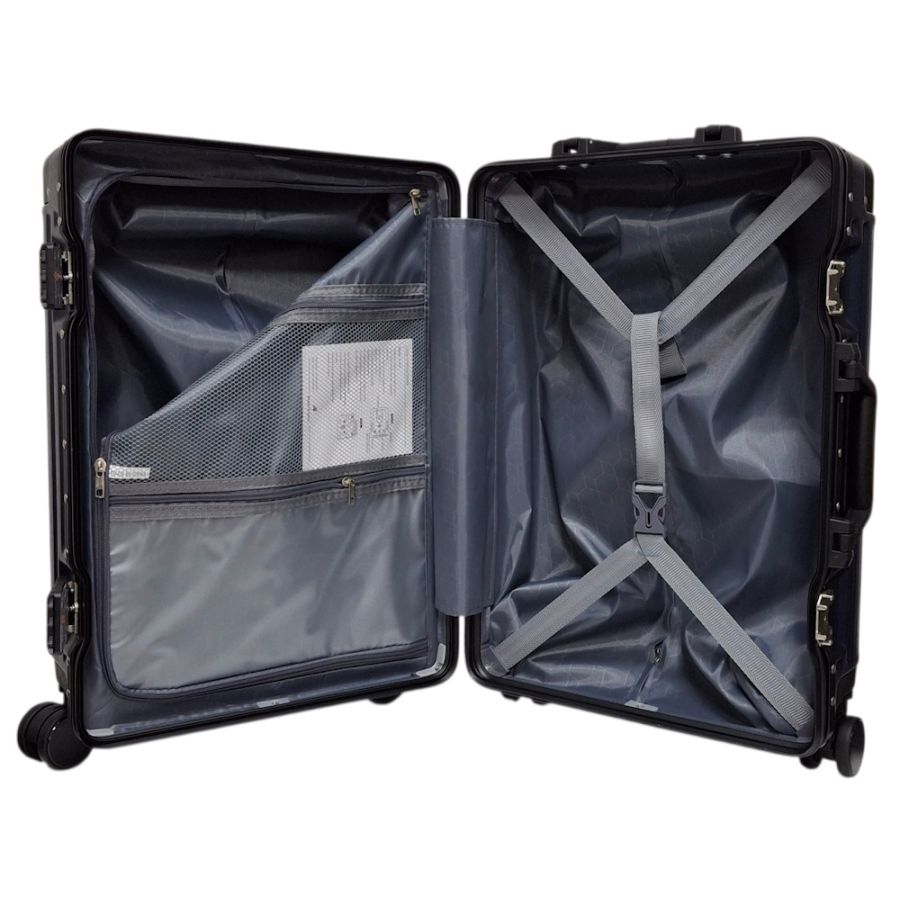 Чемодан маленький для ручной клади S Madisson Snowball 66503 S 53x37x22 см 100% поликарбонат Темно-синий