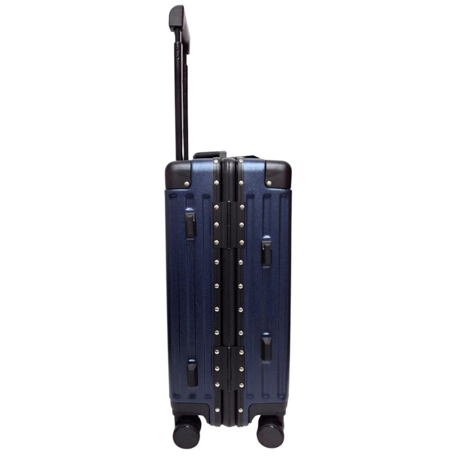 Чемодан маленький для ручной клади S Madisson Snowball 66503 S 53x37x22 см 100% поликарбонат Темно-синий