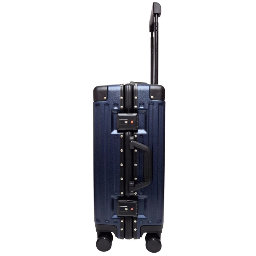 Чемодан маленький для ручной клади S Madisson Snowball 66503 S 53x37x22 см 100% поликарбонат Темно-синий