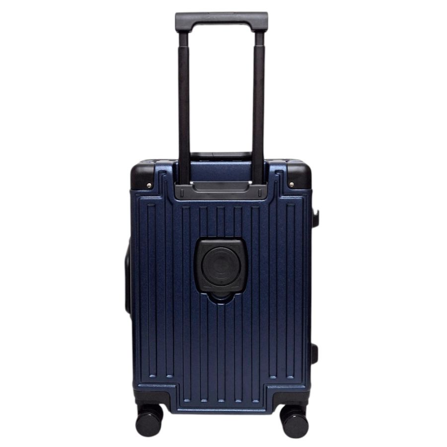 Чемодан маленький для ручной клади S Madisson Snowball 66503 S 53x37x22 см 100% поликарбонат Темно-синий