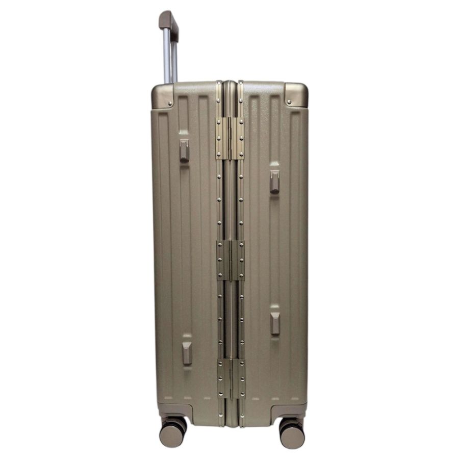 Чемодан большой L Madisson Snowball 66503 L 74x49x31 см 100% поликарбонат на защелках Шампань