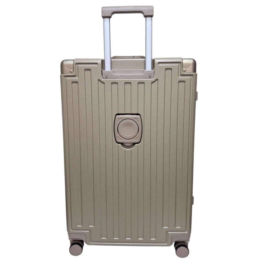 Чемодан большой L Madisson Snowball 66503 L 74x49x31 см 100% поликарбонат на защелках Шампань
