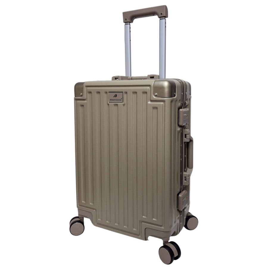 Чемодан маленький для ручной клади S Madisson Snowball 66503 S 53x37x22 см 100% поликарбонат Шампань