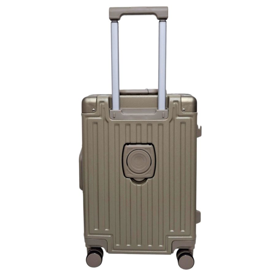 Чемодан маленький для ручной клади S Madisson Snowball 66503 S 53x37x22 см 100% поликарбонат Шампань