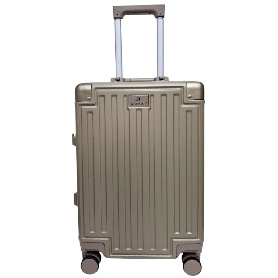 Чемодан маленький для ручной клади S Madisson Snowball 66503 S 53x37x22 см 100% поликарбонат Шампань