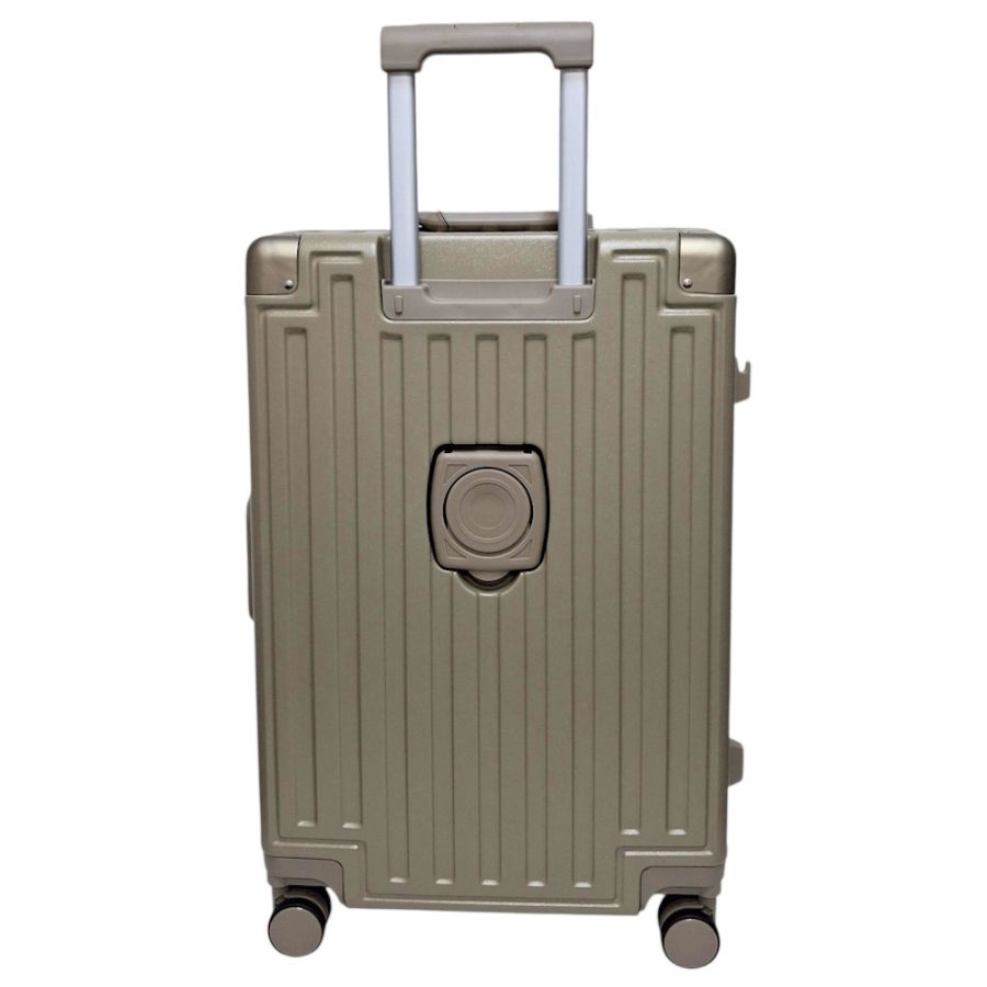 Чемодан средний M Madisson Snowball 66503 M 64x43x26 см 100% поликарбонат на защелках Шампань