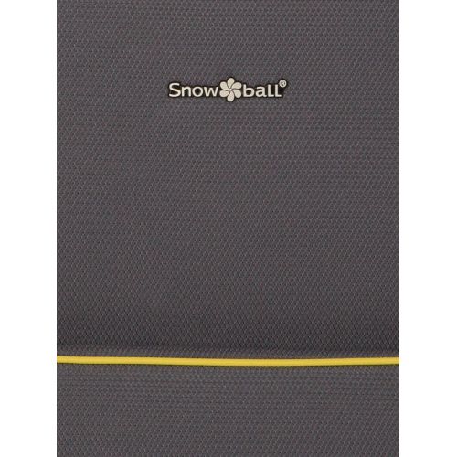 Чемодан большой L тканевый Snowball 22204 80×46×28см 99+18см Серый