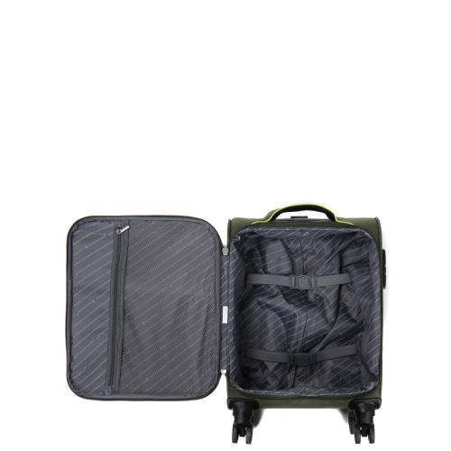 Чемодан мини XS тканевый Snowball 22204 46×33×18см 28+7см Хаки