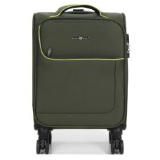 Чемодан мини XS тканевый Snowball 22204 46×33×18см 28+7см Хаки 