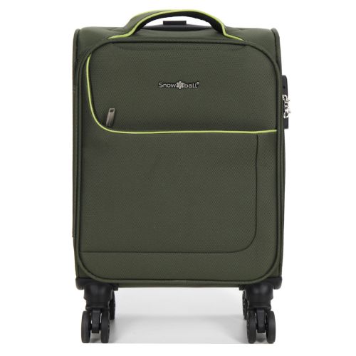 Чемодан мини XS тканевый Snowball 22204 46×33×18см 28+7см Хаки