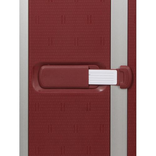 Чемодан маленький S  полипропилен  Airtex 645 33л  55×38×23 см Красный