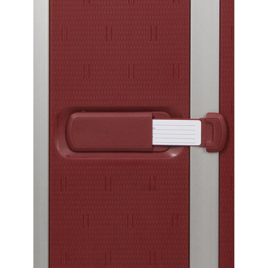 Чемодан маленький S  полипропилен  Airtex 645 33л  55×38×23 см Красный