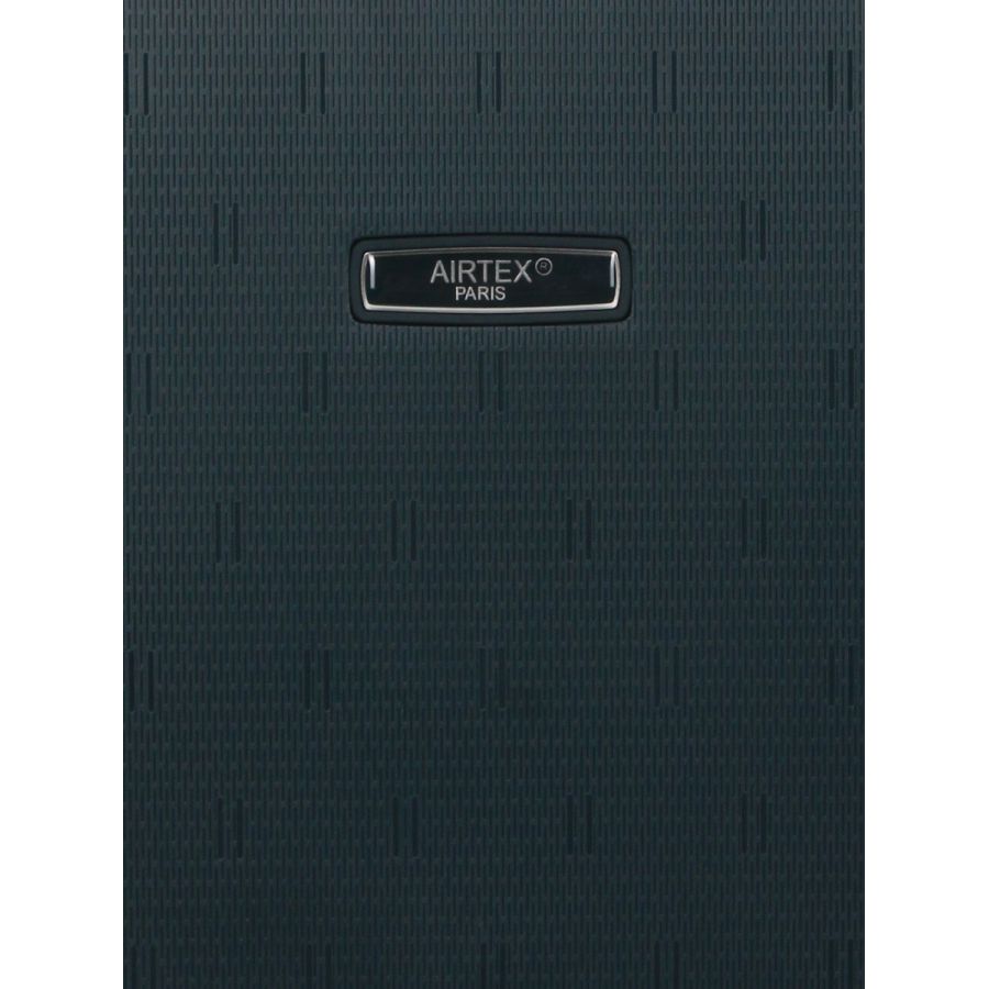 Чемодан маленький S  полипропилен  Airtex 645 33л  55×38×23 см Темно-зеленый