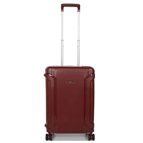 Чемодан маленький S  полипропилен  Airtex 645 33л  55×38×23 см Красный