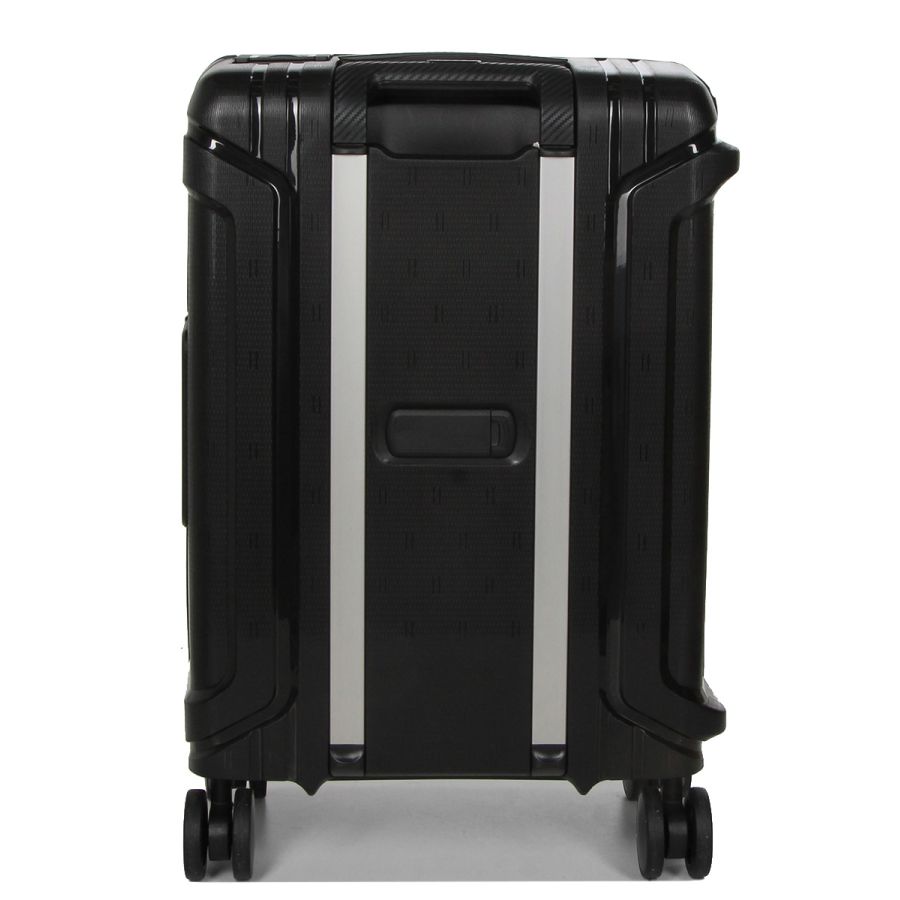 Чемодан маленький S  полипропилен  Airtex 645 33л  55×38×23 см Черный