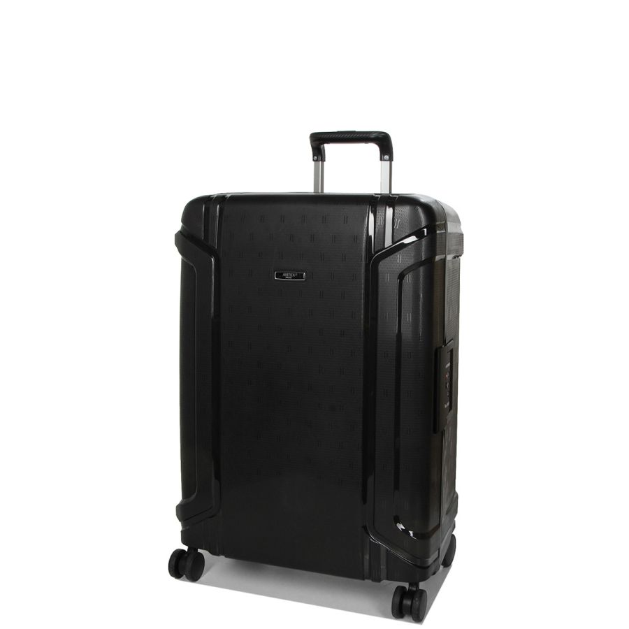 Чемодан средний M  полипропилен  Airtex 645 76л  68×47×28 см Черный