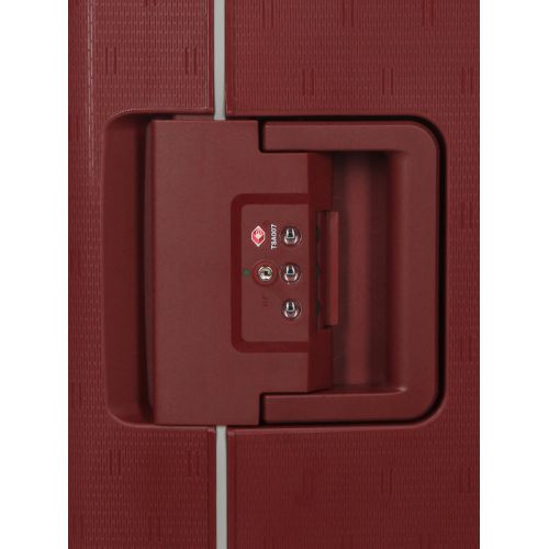 Чемодан средний M  полипропилен  Airtex 645 76л  68×47×28 см Красный