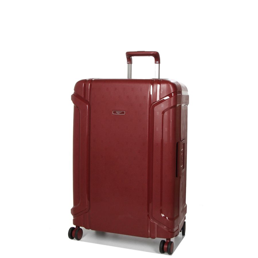 Чемодан средний M  полипропилен  Airtex 645 76л  68×47×28 см Красный