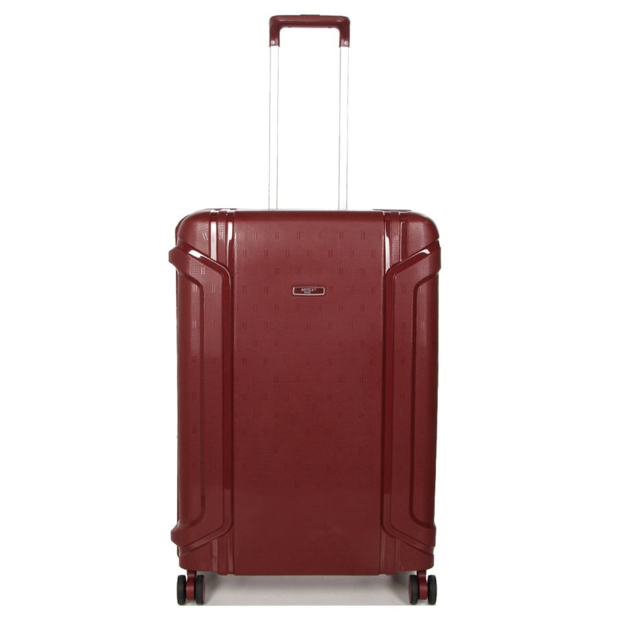 Чемодан средний M  полипропилен  Airtex 645 76л  68×47×28 см Красный