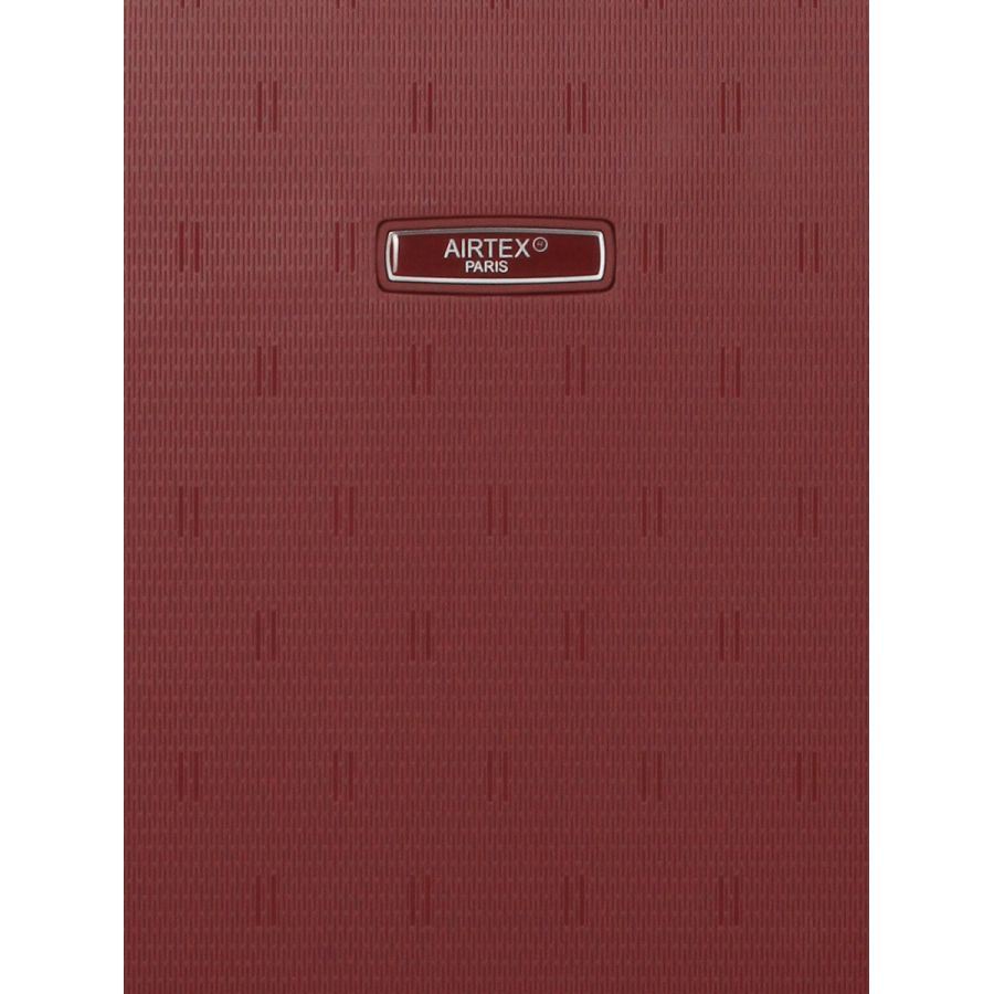 Чемодан большой L  полипропилен  Airtex 645 101л 78×54×33,5 см Красный