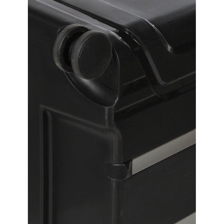 Чемодан большой L  полипропилен  Airtex 645 101л 78×54×33,5 см Черный