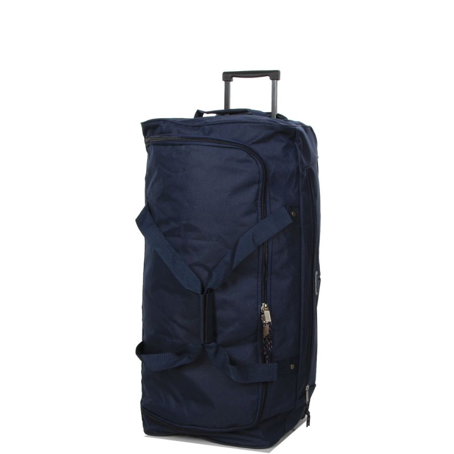 Дорожная сумка на колесах Средняя (M) Madisson Snowball 21072 72х34х32см 78л Темно-синяя