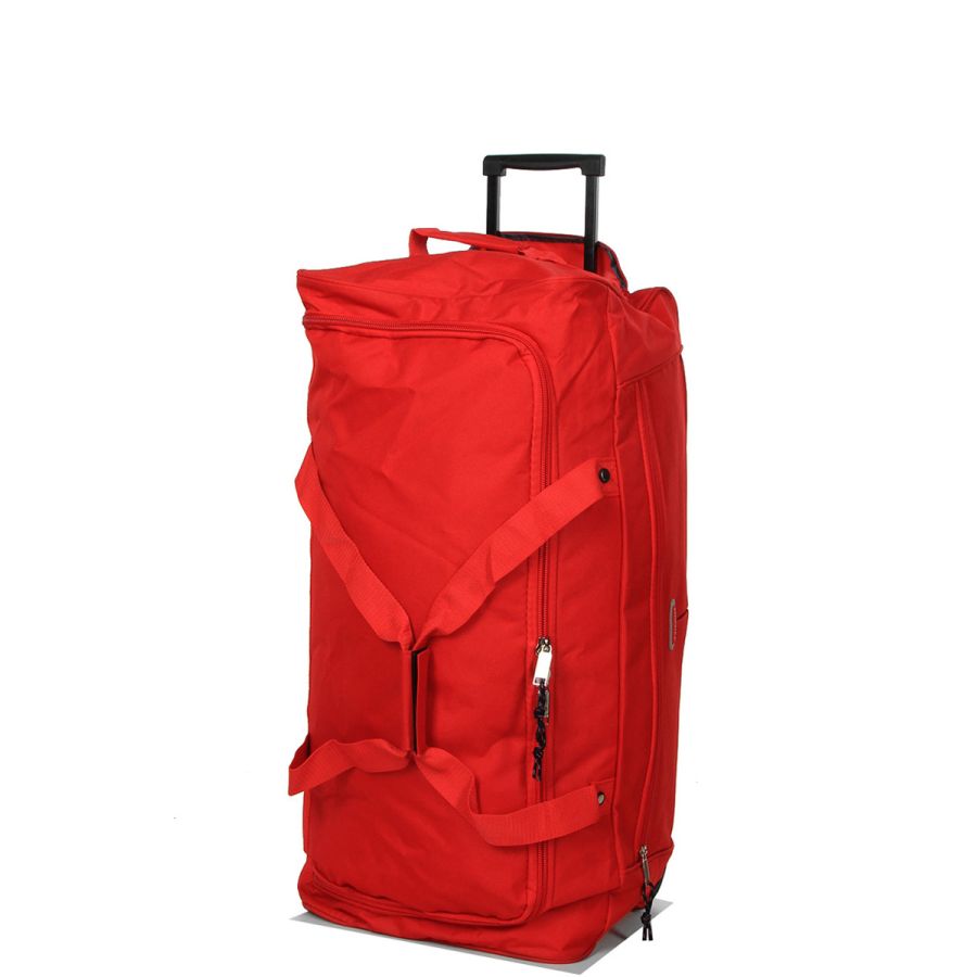 Дорожная сумка на колесах Средняя (M) Madisson Snowball 21072 72х34х32см 78л Красная