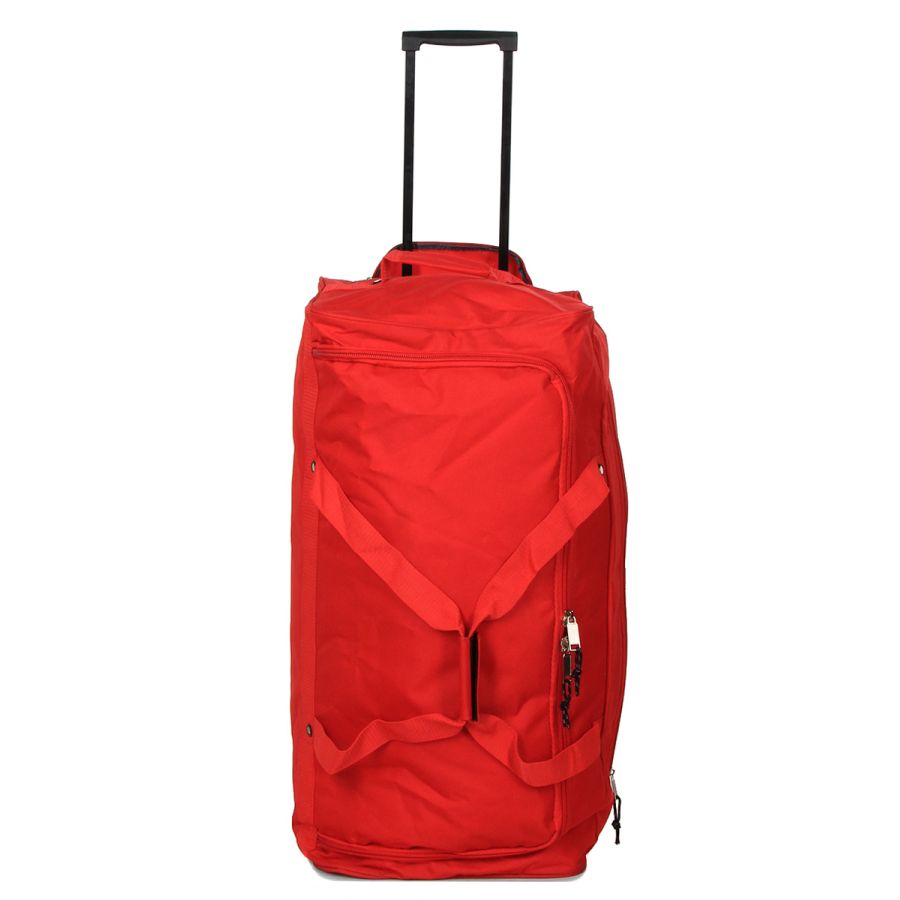 Дорожная сумка на колесах Средняя (M) Madisson Snowball 21072 72х34х32см 78л Красная