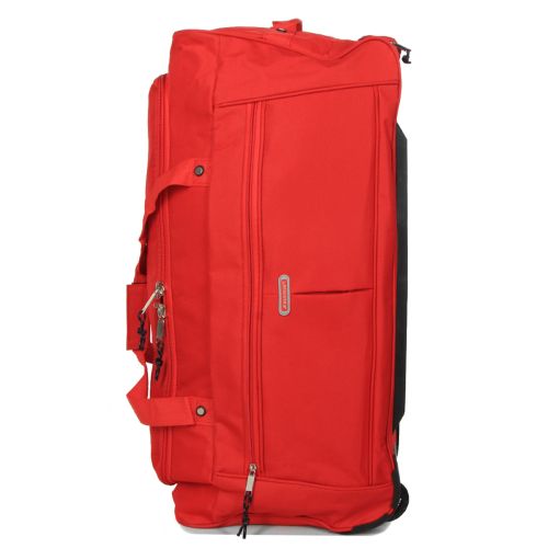 Дорожная сумка на колесах Средняя (M) Madisson Snowball 21072 72х34х32см 78л Красная