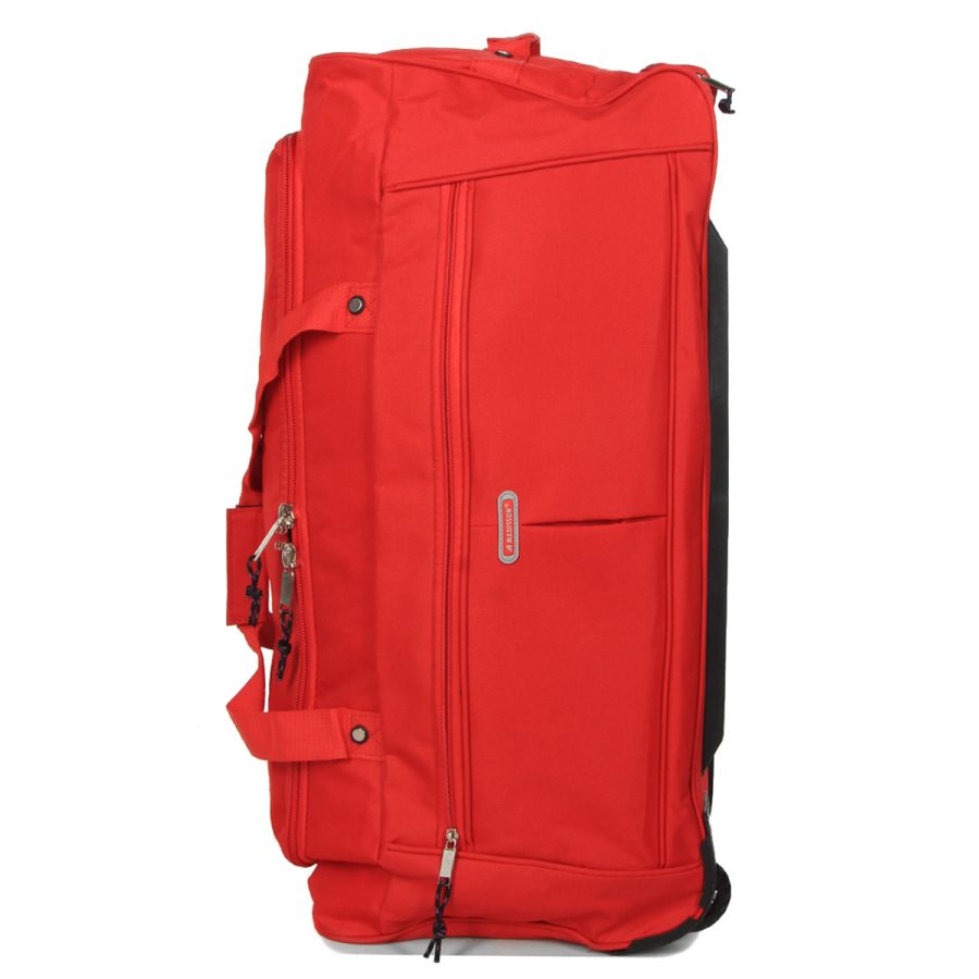 Дорожная сумка на колесах Средняя (M) Madisson Snowball 21072 72х34х32см 78л Красная
