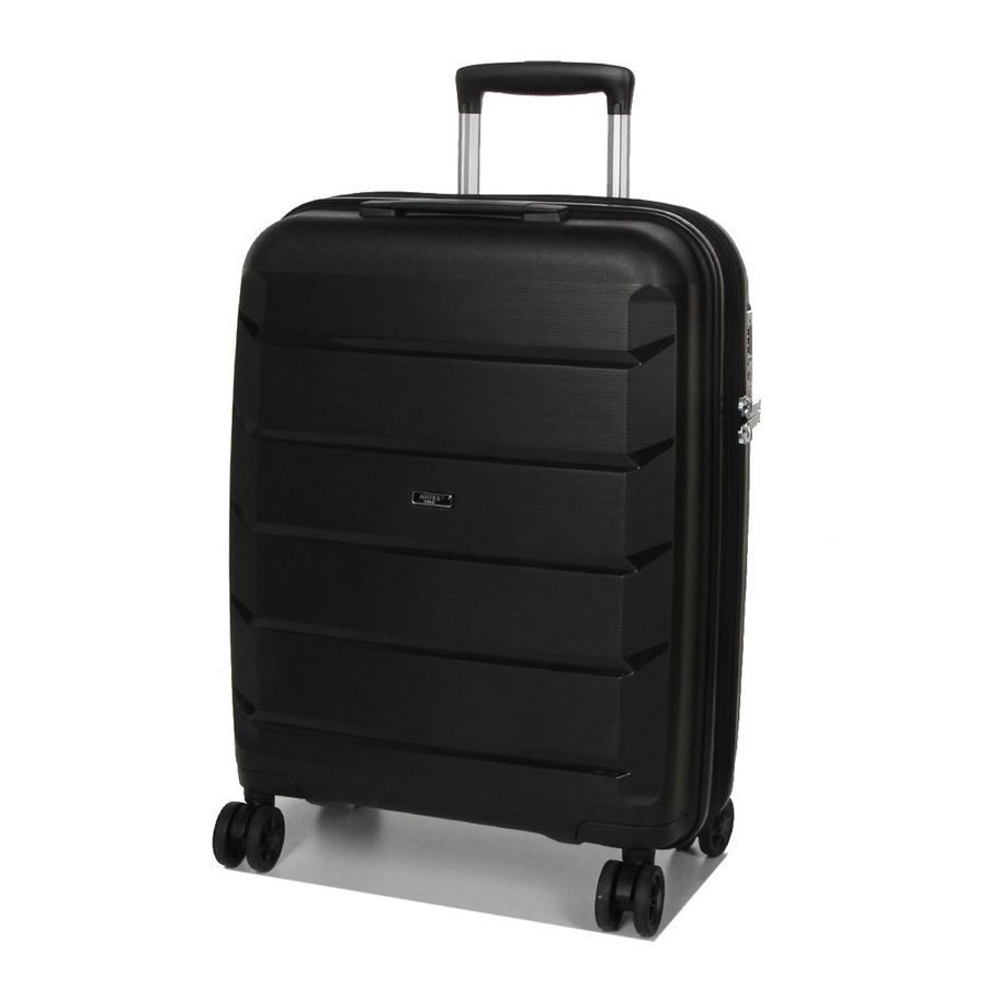 Чемодан маленький S полипропилен Airtex 646 45л 55×40×20см  Черный