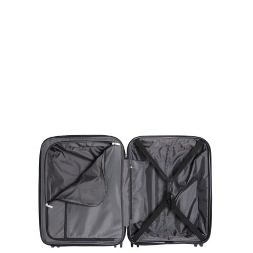 Чемодан маленький S полипропилен Airtex 646 45л 55×40×20см  Черный