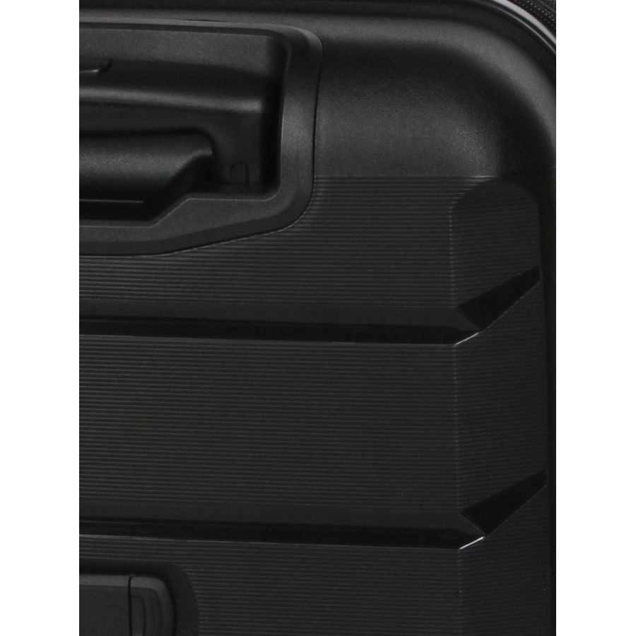 Чемодан маленький S полипропилен Airtex 646 45л 55×40×20см  Черный