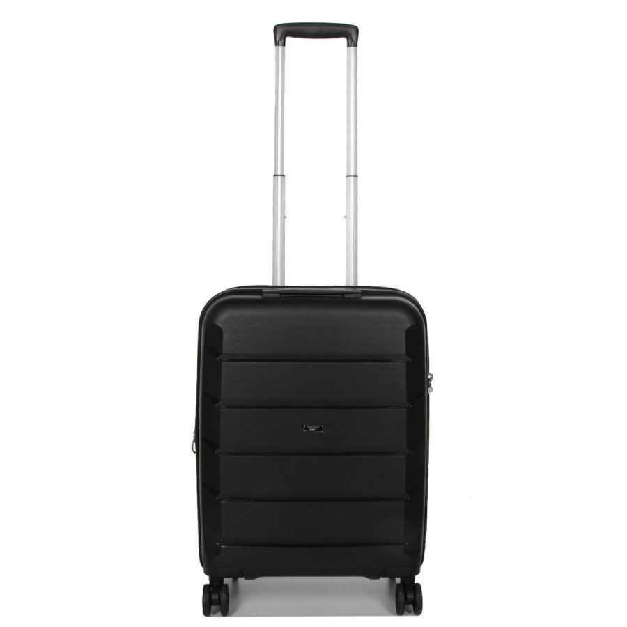 Чемодан маленький S полипропилен Airtex 646 45л 55×40×20см  Черный