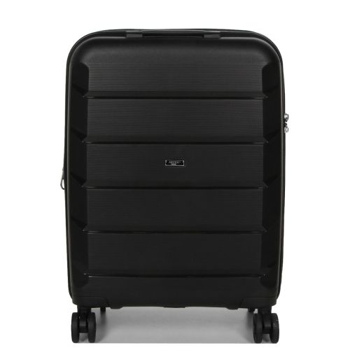 Чемодан маленький S полипропилен Airtex 646 45л 55×40×20см  Черный