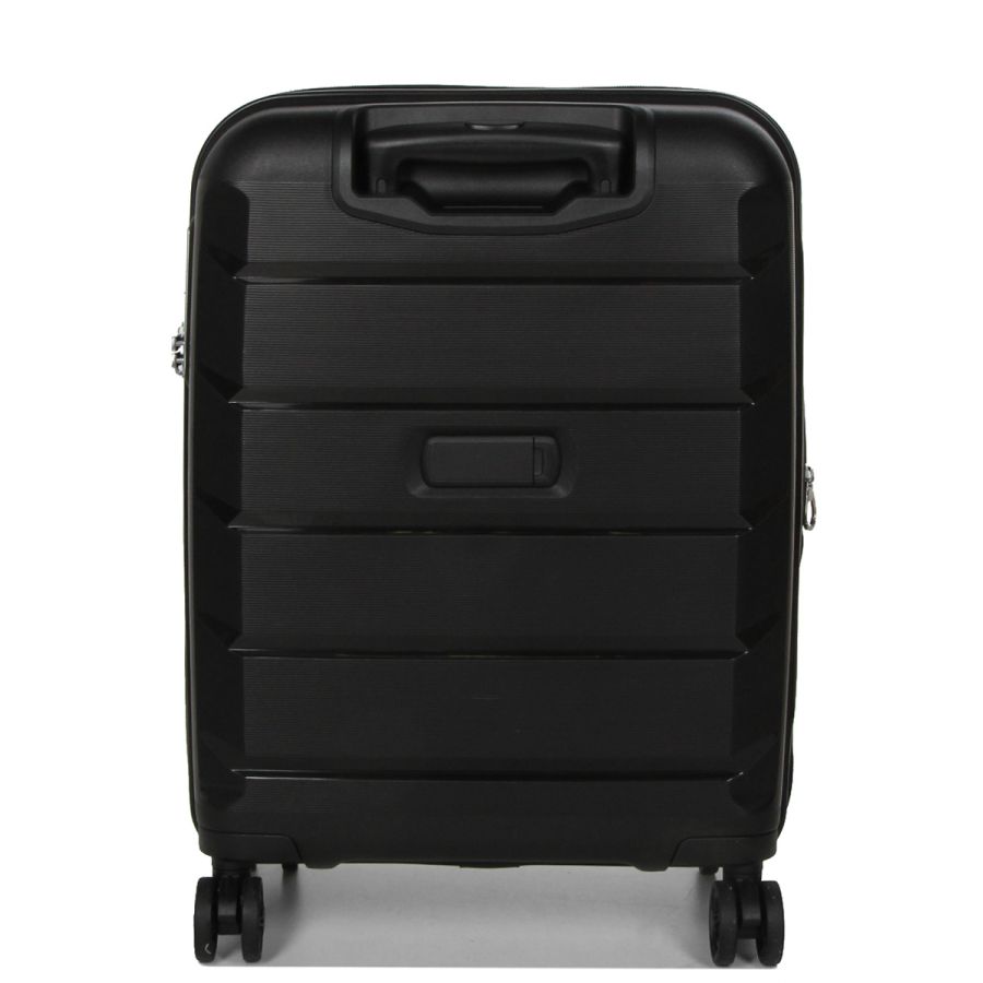 Чемодан маленький S полипропилен Airtex 646 45л 55×40×20см  Черный