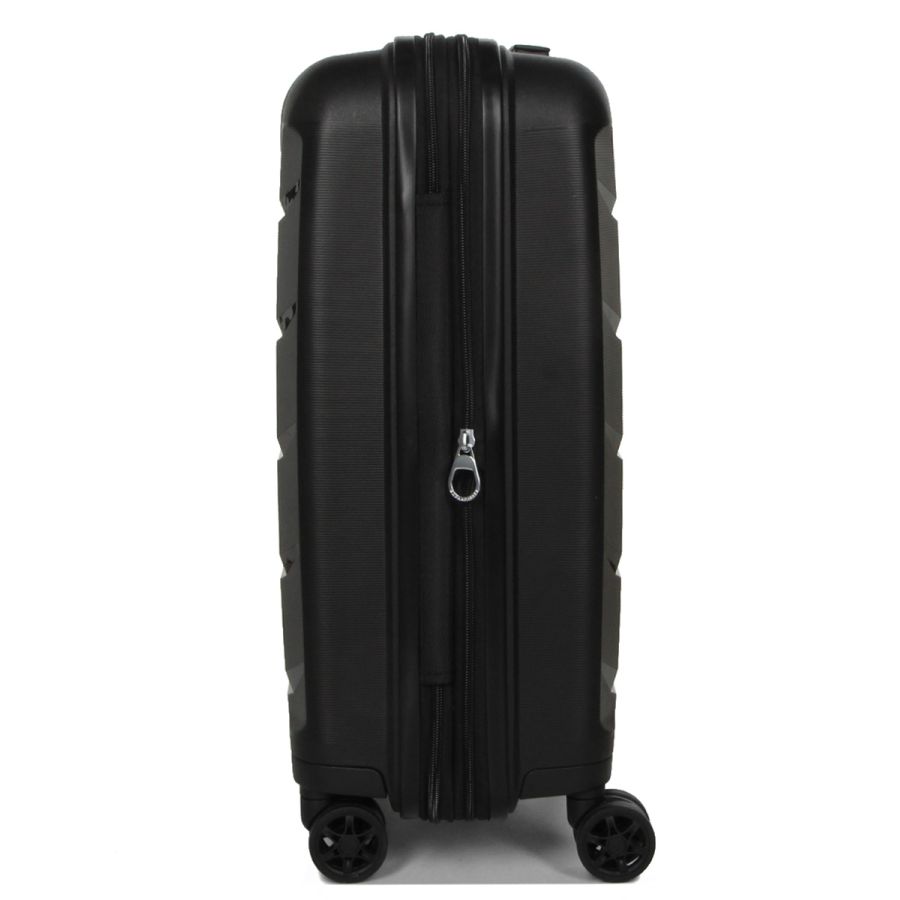 Чемодан маленький S полипропилен Airtex 646 45л 55×40×20см  Черный