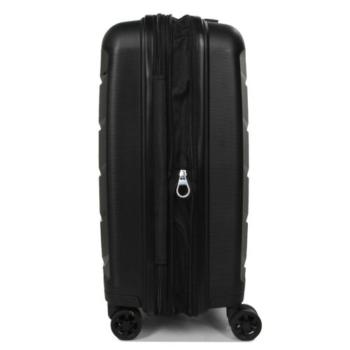 Чемодан маленький S полипропилен Airtex 646 45л 55×40×20см  Черный