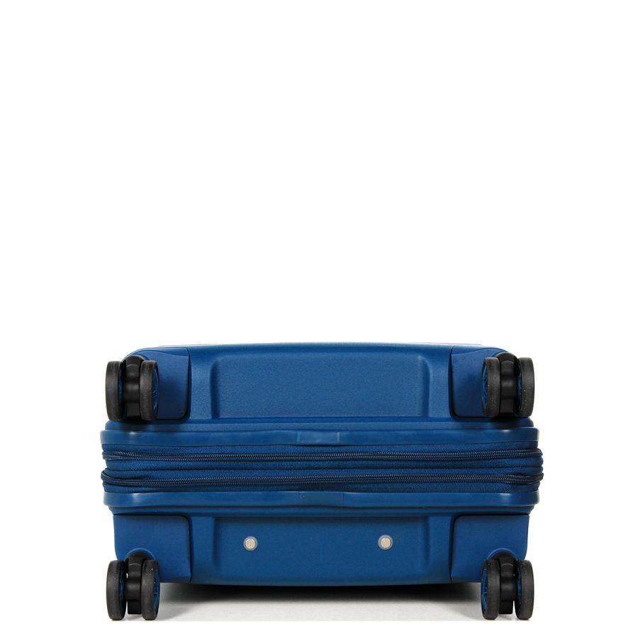 Чемодан маленький S полипропилен Airtex 646 45л 55×40×20см  Темно-синий