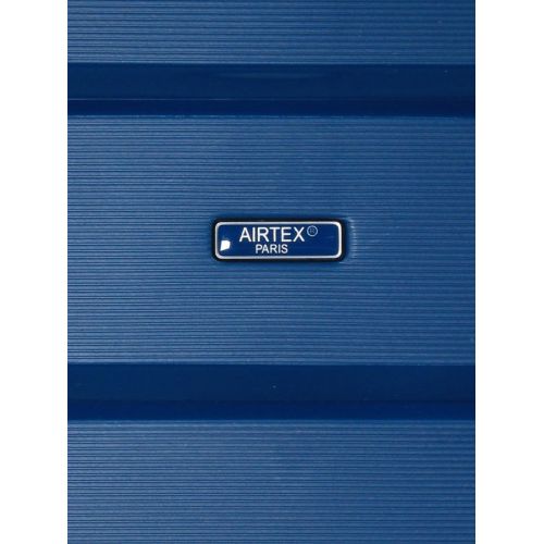 Чемодан маленький S полипропилен Airtex 646 45л 55×40×20см  Темно-синий