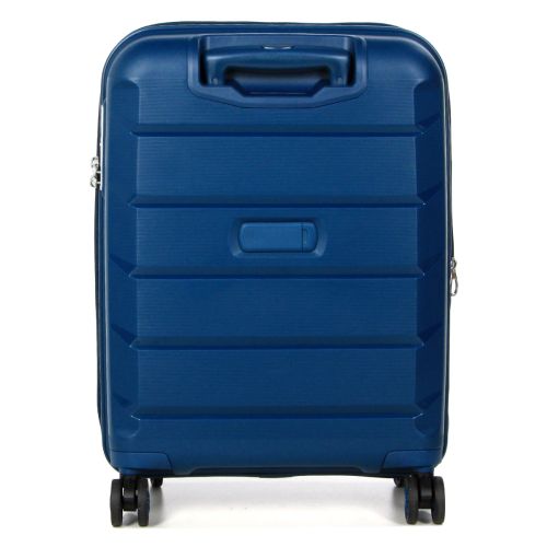 Чемодан маленький S полипропилен Airtex 646 45л 55×40×20см  Темно-синий