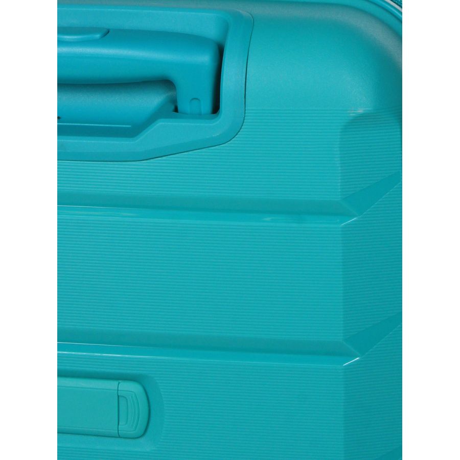 Чемодан маленький S полипропилен Airtex 646 45л 55×40×20см  Голубой