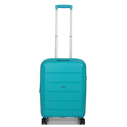 Чемодан маленький S полипропилен Airtex 646 45л 55×40×20см  Голубой