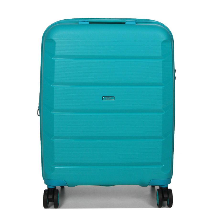 Чемодан маленький S полипропилен Airtex 646 45л 55×40×20см  Голубой